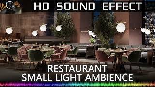 Restaurant Small Crowd Ambience 🔉🍚  HQ Sound Effect [upl. by Bethany141]