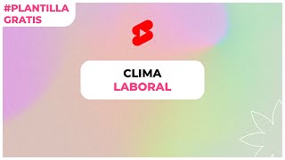 Cómo medir el CLIMA LABORAL 🔴 empresa [upl. by Crosby]