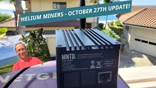 One Minute Crypto 🤠🤙🤙 Helium Miner Oct 27th Update  20 ROI Stats  3 Areas IslandCityRural 4K [upl. by Adnauqaj928]