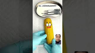 Jagung beranak GOODLANDTV funny goodland animation doodly banana doodletales cartoon [upl. by Babb678]