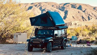 3 nights winter overlanding in the Big Bend backcountry BIG BEND PART 2 [upl. by Francesca]