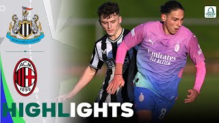 Milan vs Newcastle United  Highlights  UEFA Youth League 13122023 [upl. by Zaria]