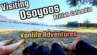 Visiting Osoyoos Beach On A Vanlife Road Trip Through British Columbia [upl. by Coucher675]