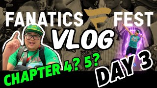 Fanatics Fest Vlog  Day 3 [upl. by Nevets249]