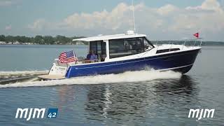 MJM Yachts 42  Couples Fast Cruising Yacht [upl. by Eleanor]