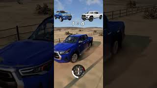 Toyota Hilux VS Toyota Tacoma 😲shorts [upl. by Schreck]