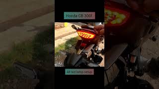 Honda CB 300f all led lamp [upl. by Arahsat]