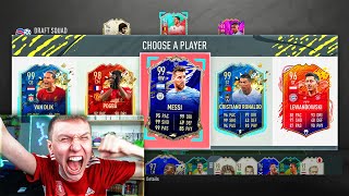 MAN CITY MESSI  RAREST 198 RATED FUT DRAFT EVER FIFA 20 [upl. by Repard]