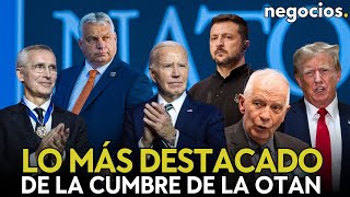 Las declaraciones más destacadas en la Cumbre de la OTAN [upl. by Otho]