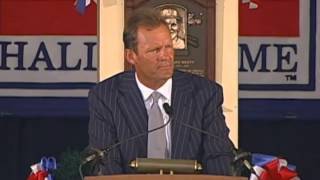 George Brett 1999 Hall of Fame Induction Speech [upl. by Ellirehs458]