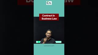 What is Contract in Business Law  Learn the Concept of Contracts  CAWizardOfficial [upl. by Nivrac]