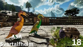 Unos Hesperornis Para Kibble  4K Svartalfheim Ark Survival Ascended  Episode 18 [upl. by Lartnom572]