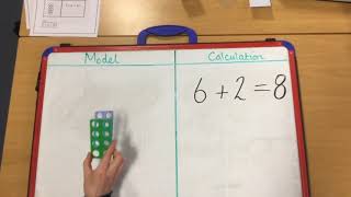 BJ Tutorial  Addition using numicon shapes [upl. by Aisset82]