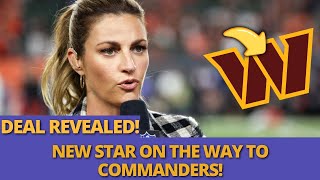 NEW STAR WEARING THE COMMANDERS SHIRT CHECK IT OUT COMMANDERS NEWS [upl. by Auhso]