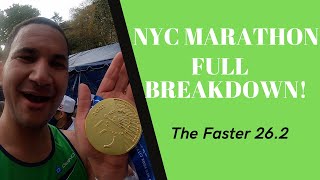 2021 New York City Marathon  FULL Tips Transportation Course Strategy and my MISTAKES [upl. by Lorinda773]