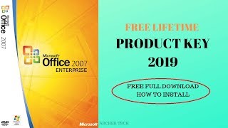 FREE LIFETIME PRODUCT KEY Microsoft Office Enterprise 2007  tutorial 2020 [upl. by Amadis]