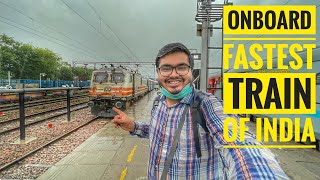 Onboard Fastest Train of India  Gatiman Express Journey Vlog [upl. by Pease]