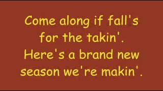 Phineas And Ferb  SFall Lyrics HD  HQ [upl. by Adigirb]