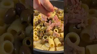 🔥 PASTA ZERO STRESS EPISODIO 3  MEZZE MANICHE CREMOSE al TONNO😍 Shorts [upl. by Nicki314]