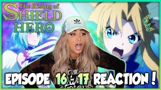 FILO VS THE FILOLIAL QUEEN 👑  The Rising of the Shield Hero Episode 16 amp 17 Reaction  Review [upl. by Eidoj]