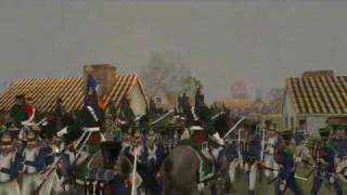 NAPOLEON BONAPARTEs HUNDRED DAYS BATTLE SCENESThe Battle of WAVRE The Bridge of Bierges 2 of 2 [upl. by Efthim]