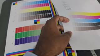 How To Print Test Color Pattern On Ricoh Printer [upl. by Yreffeg250]