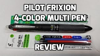 Pilot Frixion 4Color Multi Pen Review [upl. by Etoile]