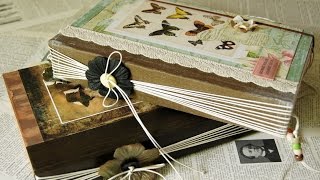 Easy Twine Binding  Junk Journal For Beginners [upl. by Adnileb]