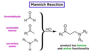 Mannich Reaction [upl. by Airakaz]