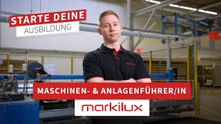 Ausbildung bei markilux  Maschinen amp Anlagenführerin Textil [upl. by Hesta799]