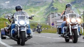 MORZINE HARLEY DAYS 2017  PARADE [upl. by Nohcim]