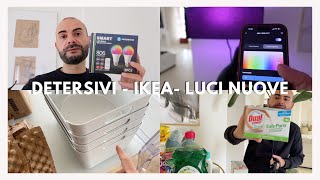 VLOG  DETERSIVI  IKEA  LUCI NUOVE  La qualità a volte non è sostenibile [upl. by Aerdnaxela]