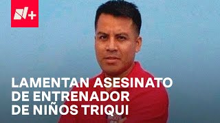 Dan el Último Adiós al Entrenador de Básquetbol de Niños Triquis en Oaxaca [upl. by Airdnaxila]