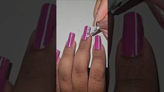 Easy dot nail art design💅🏽 nails unhas shortvideo youtubeshorts [upl. by Yeleen]