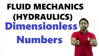 dimensionless numbers  reynoldswebersmachfroude eulers number  fluid mechanics by rahul sir [upl. by Jessabell]