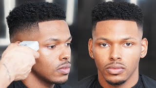 CLEAN MID FADE BY CHUKA THE BARBER  SIMPLE STEP BY STEP TUTORIAL [upl. by Waldman]