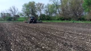 Versatile 250 working ground in Illinois  Spring 2015 [upl. by Trudey]