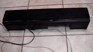 Yamaha YSP3000 Soundbar Digital Sound Projector Great for TV or Cellphone [upl. by Olegna575]