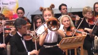 DCimarosa Concerto for oboe and strings TROMBON [upl. by Macfadyn]