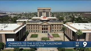 Changes to Arizonas election calendar [upl. by Baily]