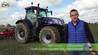 De nieuwe New Holland T7300 Long Wheelbase met PLM Intelligence [upl. by Kissie551]