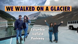 Columbia Icefield Adventure  Athabasca Glacier Tour amp Columbia Icefield Skywalk  Drive to Jasper [upl. by Camden]