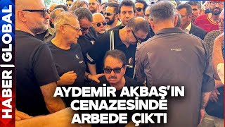 Aydemir Akbaşın Cenazesinde Arbede Çıktı [upl. by Nosmoht]