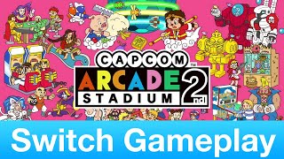 Capcom Arcade 2nd Stadium Nintendo Switch Gameplay [upl. by Yroggerg217]