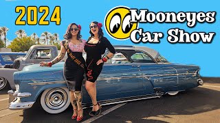 Ultimate American Classic Car Show Mooneyes 2024 Pre 1965 Kustom Kulture [upl. by Maitund179]