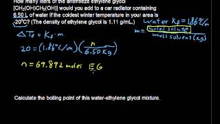 Colligative Properties of Solutions Lowering Freezing Point Increasing Boiling Point [upl. by Darian]