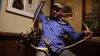 DAY879  Dave Gould  Electric Caribou Antler Harp Solo [upl. by Babara]