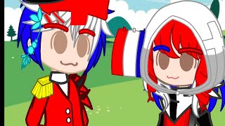 British French Rivalry Lore Be LikeCOUNTRYHUMANS x GACHAFunnyFT 🇬🇧🇫🇷 ETC [upl. by Barbette]