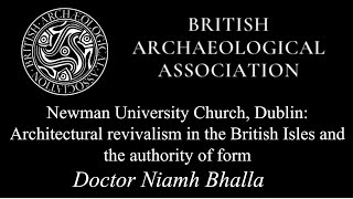 Architectural revivalism in the British Isles and the authority of form  Dr Niamh Bhalla [upl. by Tobiah]