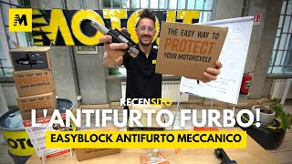 Easyblock lantifurto meccanico PIÙ FURBO DI TUTTI  Recensito [upl. by Nwahsat]